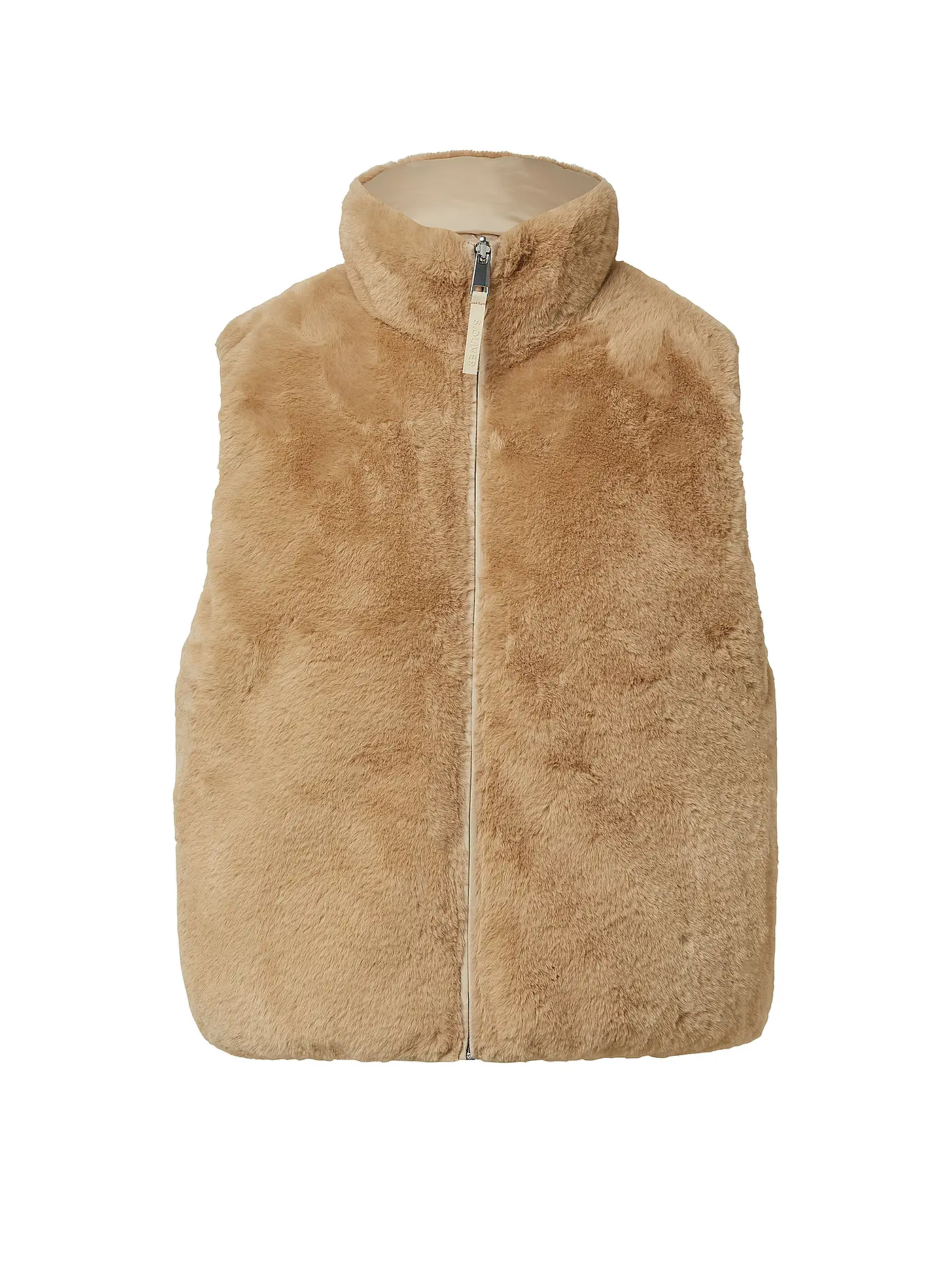 S.OLIVER | Gilet in Felloptik | 